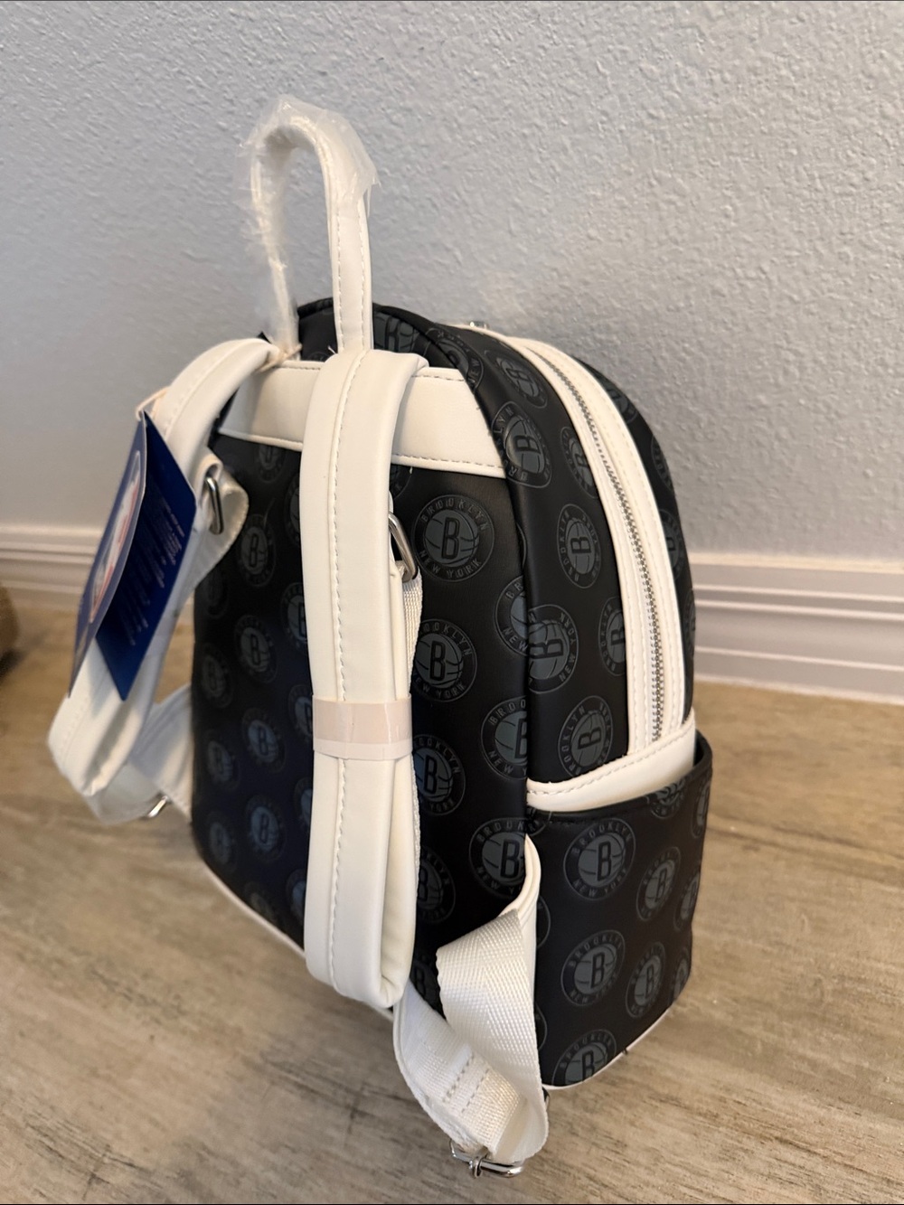 Loungefly NBA Brooklyn Nets Mini Backpack - Picture 4 of 6